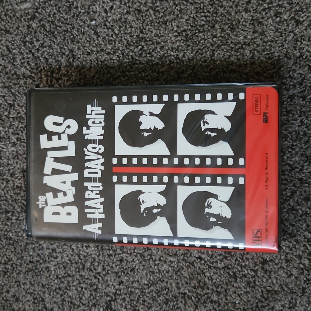The Beatles A Hard Days Night VHS